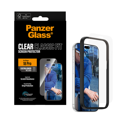 PANZERGLASS SCREEN PROTECTOR IPHONE 18 PRO EA