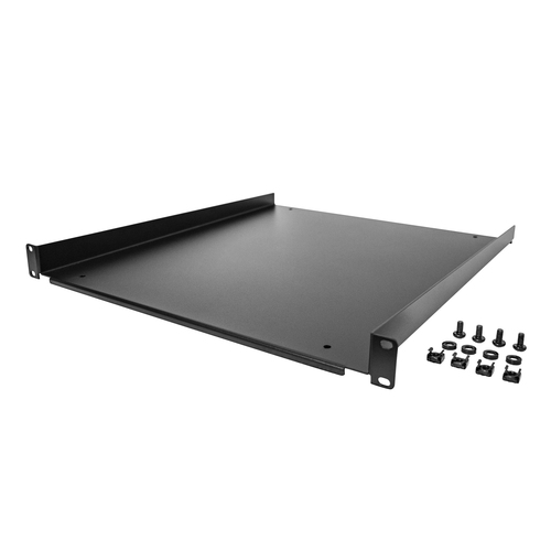 StarTech.com 1U Server Rack Cabinet Shelf - Fixed 20" Deep Cantilever Rackmount Tray for 19" Data/AV/Network Enclosure w/c