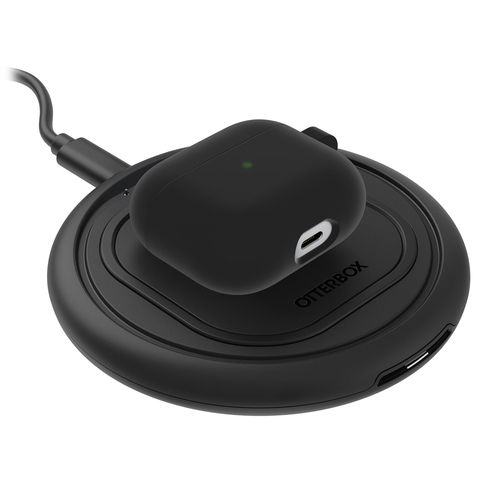 OtterBox Carrying Case Apple AirPods - Black Taffy, Black - Scratch Resistant, Scuff Resistant, Damage Resistant, Drop Res