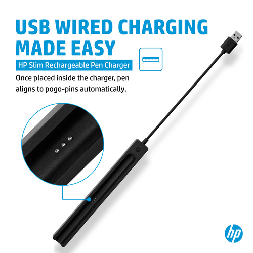 HP Power Adapter - For Stylus - Black