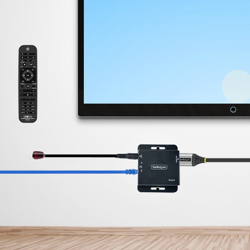 StarTech.com EXTEND-HDMI-4K40C6P1. Typ: AV-Sender & -Empfänger, Maximale Auflösung: 3840 x 2160 Pixel, unterstütze Kabelty