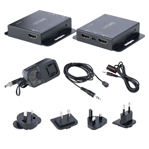 StarTech.com EXTEND-HDMI-4K40C6P1. Typ: AV-Sender & -Empfänger, Maximale Auflösung: 3840 x 2160 Pixel, unterstütze Kabelty
