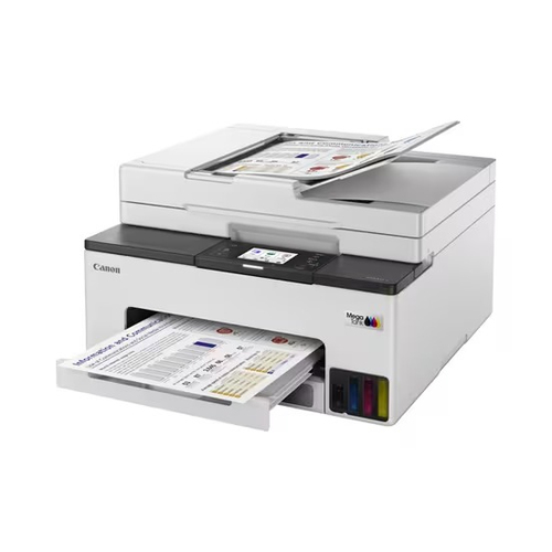 Canon MAXIFY GX2051 Wired & Wireless MegaTank - Tintenstrahl-Multifunktionsdrucker - Farbe - Kopierer/Fax/Drucker/Scanner 