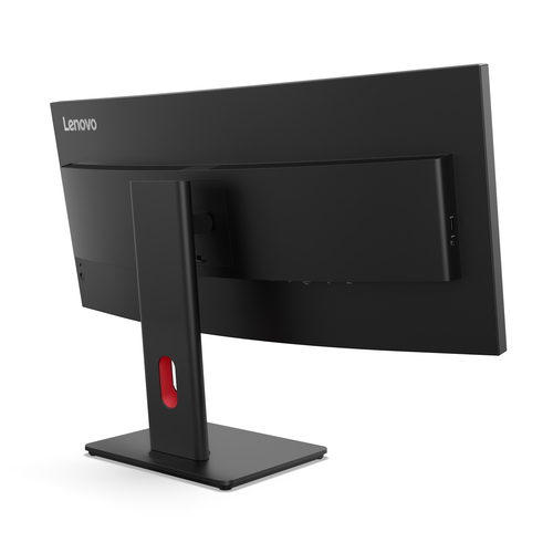 Moniteur LED Lenovo ThinkVision T34WD-40 34" Classe WQHD Écran incurvé - 21:9 - Noir éclipse - 86,4 cm (34") Viewable - Ve