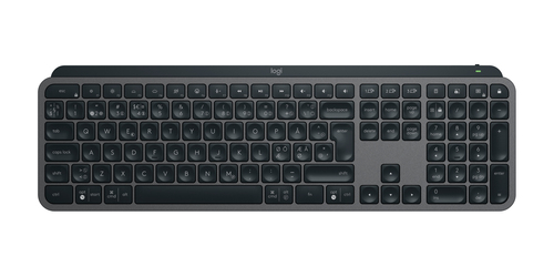 Logitech MX Keys Combo for Business Keyboard & Mouse - QWERTY - Pan-Nordic - USB Scissors Wireless Bluetooth/RF Keyboard -