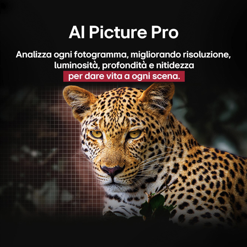 LG OLED AI OLED55B56LA TV Serie B5 55'' 4K, α8 Gen2, Dolby Vision, 20W, 4 HDMI con VRR 120Hz, G-Sync, Smart TV WebOS 25. D