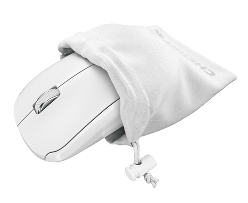 CHERRY MW 2200 Maus - Funkfrequenz - USB Typ-A - Optisch - 3 Taste(n) - Weiß - Kabellos - 10,06 m - 2,40 GHz - 1300 dpi Au