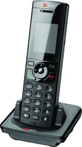Fixation murale Poly pour Combiné, Téléphone IP - 5 Pièce