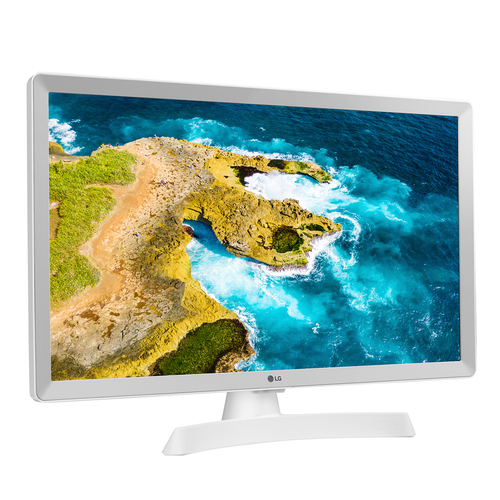 LG 24TQ510S Monitor TV 23.6" smart webOS 22 Wi-Fi NOVITÀ 2022 Bianco. Dimensioni diagonale schermo: 59,9 cm (23.6"), Risol