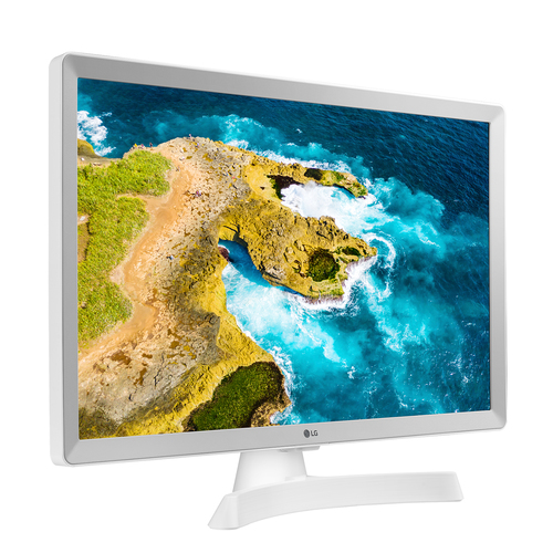 LG 24TQ510S Monitor TV 23.6" smart webOS 22 Wi-Fi NOVITÀ 2022 Bianco. Dimensioni diagonale schermo: 59,9 cm (23.6"), Risol