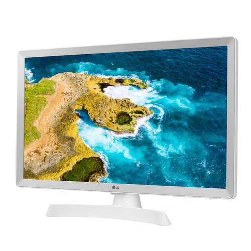 LG 24TQ510S Monitor TV 23.6" smart webOS 22 Wi-Fi NOVITÀ 2022 Bianco. Dimensioni diagonale schermo: 59,9 cm (23.6"), Risol