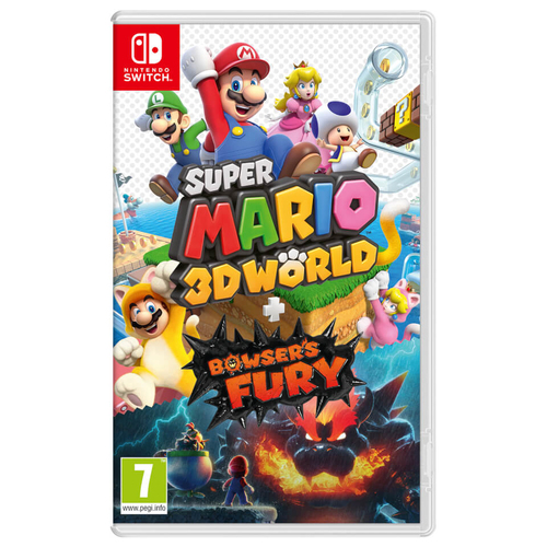 Nintendo Super Mario 3D World + Bowser's Fury. Juego de edición: Estándar, Plataforma: Nintendo Switch, Modo multijugador,