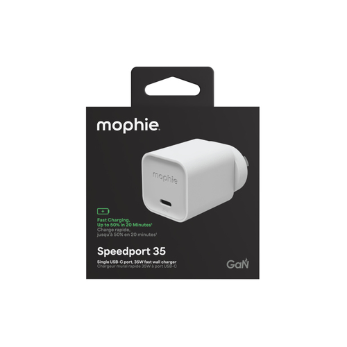 MOPHIE ADAPTER GAN USB-C 35W ROC WHITE EU
