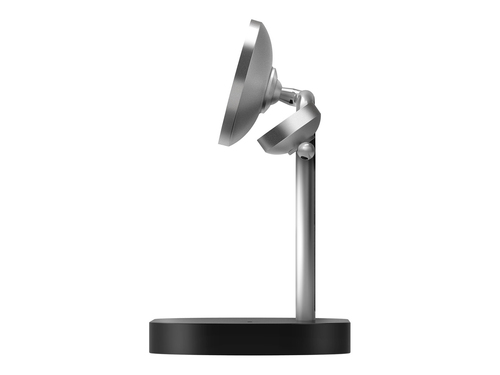 Samsung Induction Charger - Black, Silver - For Smartphone, Smartwatch, Earbud, Smart Ring, Headset - 15.1 V DC Input - 1.