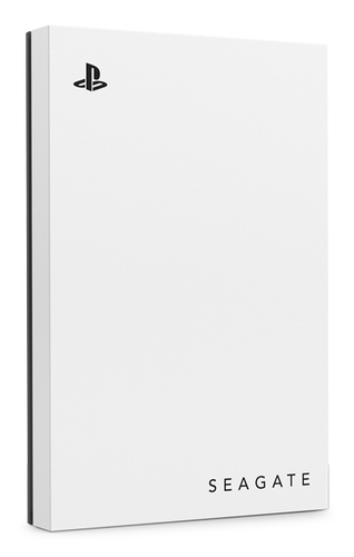 Seagate Tragbar Festplatte - 2,5" Extern - 2 TB - Weiß - PlayStation Unterstütztes Gerät - USB 3.0, USB 2.0