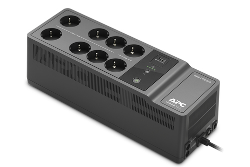 APC by Schneider Electric Back-UPS Standby UPS - 650 VA/400 W - Tower - 2.60 Minute Stand-by - 230 V AC Input - 230 V AC, 
