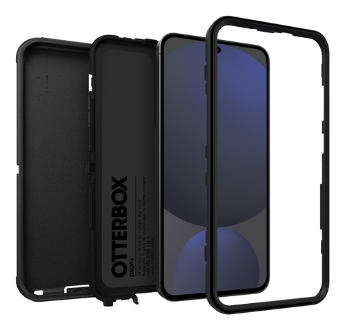 OtterBox Defender Estojo para Samsung Smartphone - Texturizado - Preto - Resistente a quedas, Resistente a Danos, Absorção