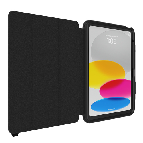 Sacoche de transport OtterBox Defender Durci - Folio Style Apple iPad (10e génération) Tablette, Stylus, Crayon - Noir - R