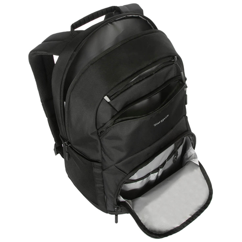 Targus Classic CN600GL Carrying Case (Backpack) for 38.1 cm (15") to 40.6 cm (16") Notebook - Black - Water Resistant, Imp