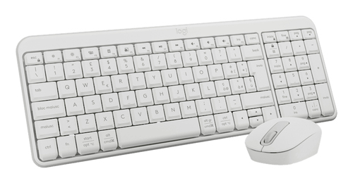 Tastiera e mouse Logitech MK250 - Italiano - Wireless Bluetooth Tastiera - Bianco - Wireless Bluetooth Mouse - Ottico - 10