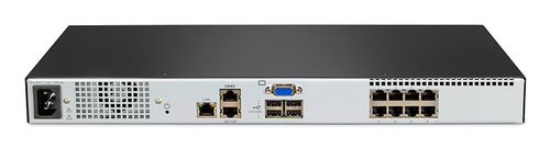 Vertiv Avocent AV3000 KVM Over IP Switch | 8-Port KVM-Switches| | 8-Port AutoView KVM mit 1 lokalen und 1 Remote-Benutzer|