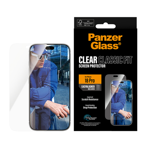 PANZERGLASS SCREEN PROTECTOR IPHONE 18 PRO EA