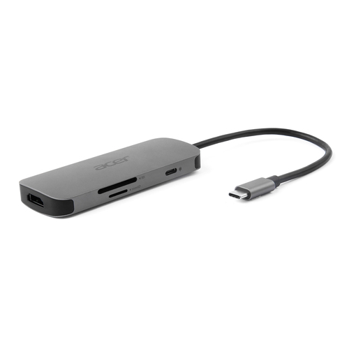 ACER 7-IN-1 TYP-C DONGLE 3X USB-A 1X HDMI MICROSD/SD
