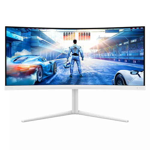 Monitor LCD Evnia 34M2C5501A 863,6 mm (34") Classe UW-QHD Schermo curvo - 21:9 - 86,4 cm (34") Viewable - Allineamento Ver