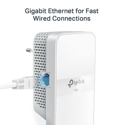 TP-Link AV1000 Gigabit Passthrough Powerline AC Wifi Kit. Maximum data transfer rate: 1200 Mbit/s, Networking standards: I