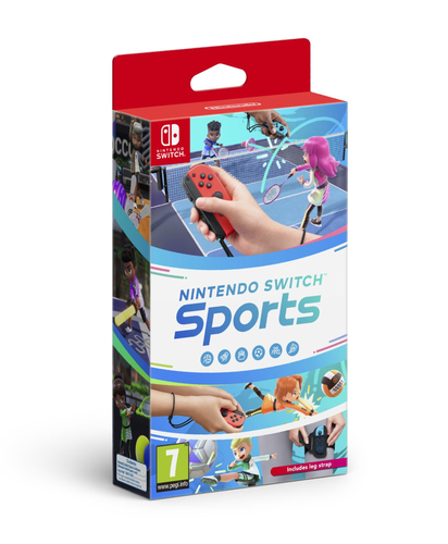 Nintendo Switch Sports. Platform: Nintendo Switch, Multiplayer mode, ESRB rating: E10+ (Everyone 10+), PEGI rating: 7, Dev