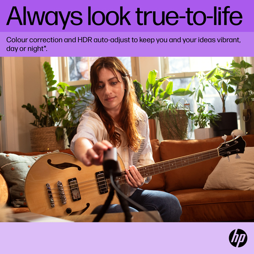 HP 965 4K Streaming Webcam. Megapixel (approx.): 8 MP, Maximum video resolution: 3840 x 2160 pixels, Camera HD type: Full 