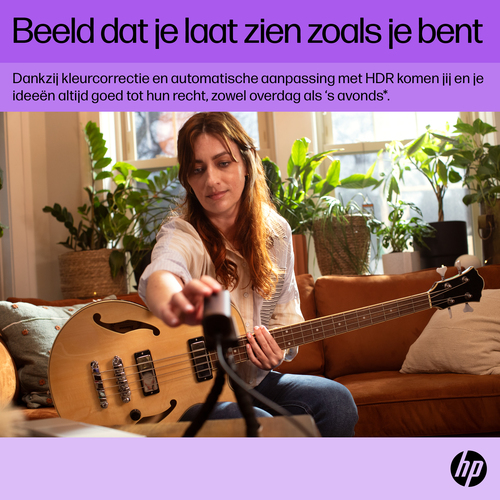 HP 965 4K Streaming Webcam. Megapixel (approx.): 8 MP, Maximum video resolution: 3840 x 2160 pixels, Camera HD type: Full 