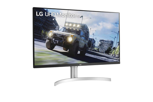 LG 32UN550-W 32 Zoll Class 4K UHD LCD-Monitor - 16:9 Format - 80 cm (31,5 Zoll) Viewable - Vertical-Alignment-Technologie 