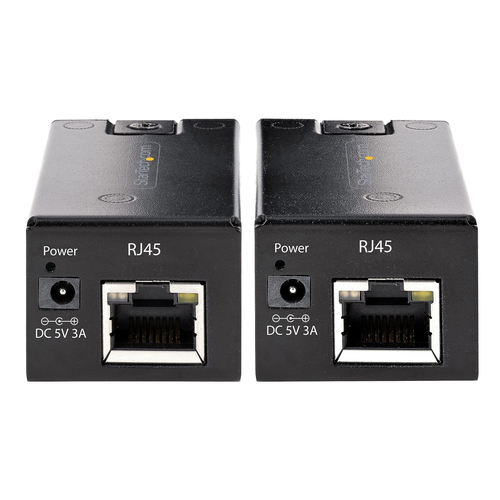StarTech.com 150m (492ft) USB 2.0 Extender over Cat5e/Cat6 Ethernet Cable, Externally Powered USB Extender/Adapter via RJ4