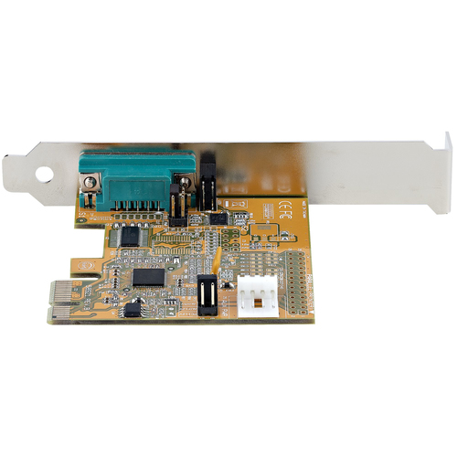 StarTech.com 1-Port PCI Express Serial Card, PCIe to RS232 (DB9) Serial Interface Card, 16C1050 UART, COM Retention, Low P