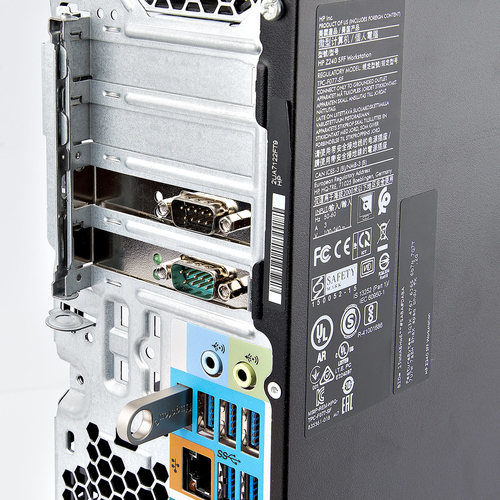 StarTech.com 2-Port PCI Express Serial Card, Dual Port PCIe to RS232 (DB9) Serial Card, 16C1050 UART, COM Retention, Windo