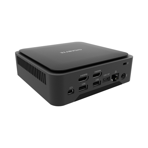 Gigabyte GB-BER7-5700. Product type: Mini PC barebone. Supported memory types: DDR4-SDRAM, Number of memory slots: 2, Maxi