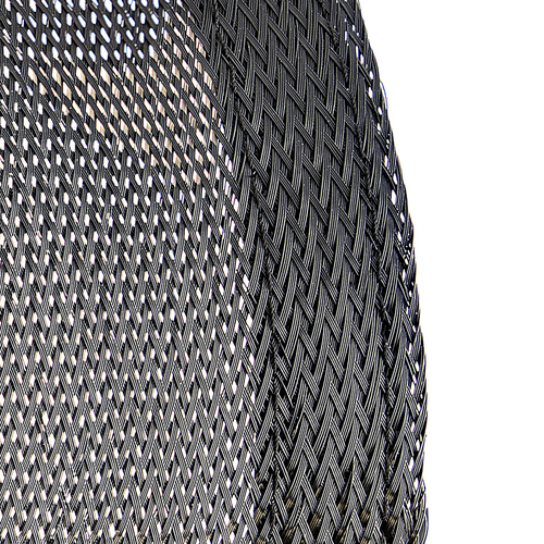 StarTech.com 10ft (3m) Cable Management Sleeve, Braided Mesh Wire Wraps/Floor Cable Covers, Computer Cable Manager/Cord Co