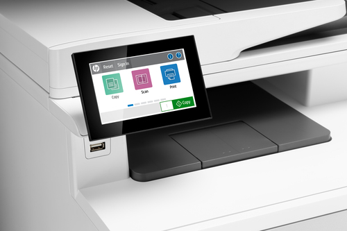 HP LaserJet Enterprise M480f Kabellos - Laser-Multifunktionsdrucker - Farbe - Kopierer/Fax/Drucker/Scanner - 27 Seiten/Min
