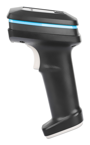 Manhattan Wireless 2D Handheld Barcode Scanner, 250mm Scan Depth, up to 80m effective range (line of sight), Max Ambient L