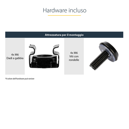 StarTech.com Mensola per Rack 19" 1U Ventilata - Scaffale/Ripiano universale cantilever per rack e armadi di rete 19 polli