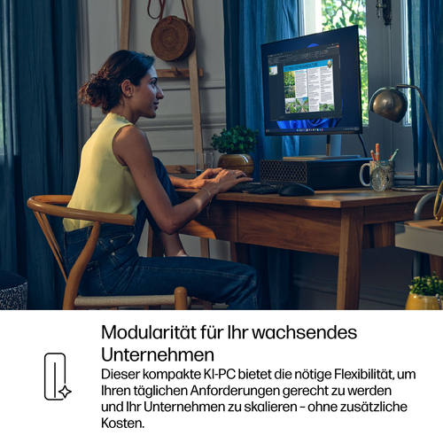 Desktop Computer HP ProDesk 4 G1i - Intel Core Ultra 5 Serie 2 225 - 32 GB - 512 GB PCI Express NVMe SSD - Kleiner Formfak