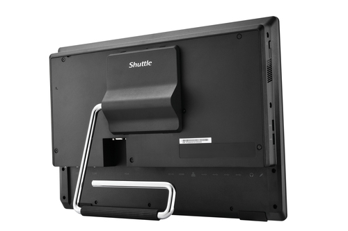 Shuttle All-In-One Barebone P55U3, 15.6" Multi-Touch-Screen, Intel Core i3-1315U, Wifi, IP54 , lüfterlos, 24/7 Dauerbetrie