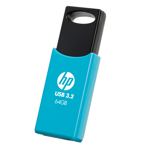 HP 712w. Capacity: 64 GB, Device interface: USB Type-A, USB version: 3.2 Gen 1 (3.1 Gen 1), Read speed: 120 MB/s. Form fac