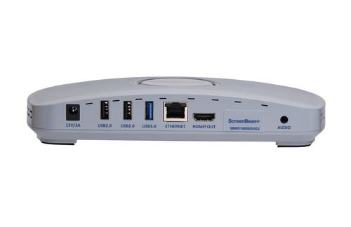 ScreenBeam Edu Gen2 inc 3 Year Warranty. Format: Bureau, Couleur du produit: Blanc, Certification: FCC, RED, RoHS, UL. Sta