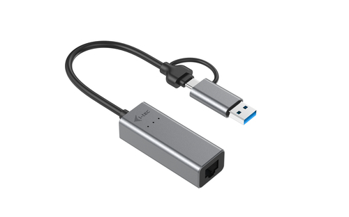 i-tec 2.5Gigabit Ethernet Adapter for Computer, Notebook, Tablet - 2.5GBase-T - Portable - USB 3.1 Type C - 1 Port(s) - 1 