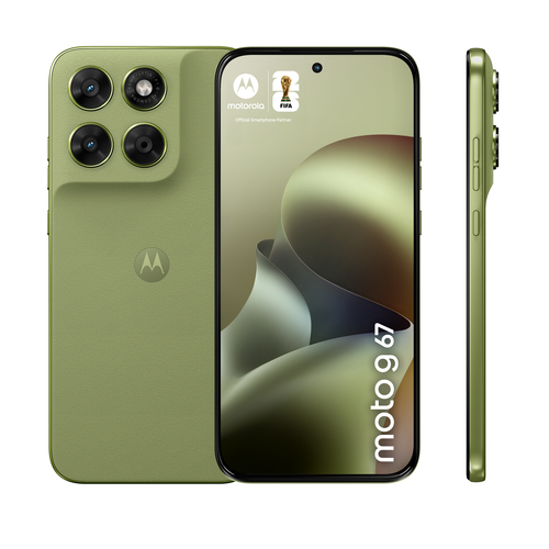 Motorola Mobility moto g67 128 GB Smartphone - 17,2 cm (6,8 Zoll) Super HD 1272 x 2772 - Octa-Core (Cortex A76Dual-Core 2,