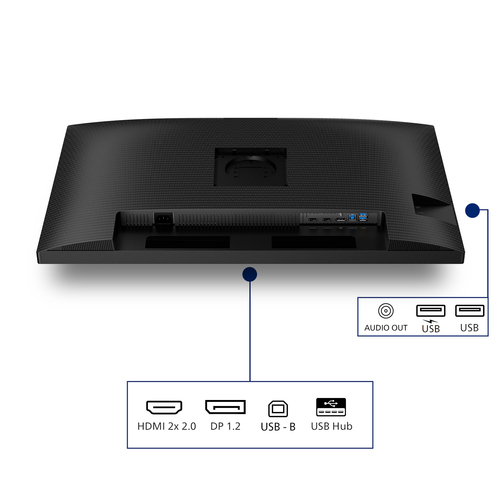 Philips 3000 series 32B2N3500/00. Anzeigegrösse (Diagonal): 80 cm (31.5"), Auflösung: 2560 x 1440 Pixel, HD type: Quad HD,