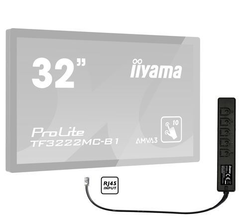 iiyama RC TOUCHV02. Markenkompatibilität: Iiyama, Fernbedienung Nutzung: Monitor, Schnittstelle: Kabelgebunden. Anzahl der