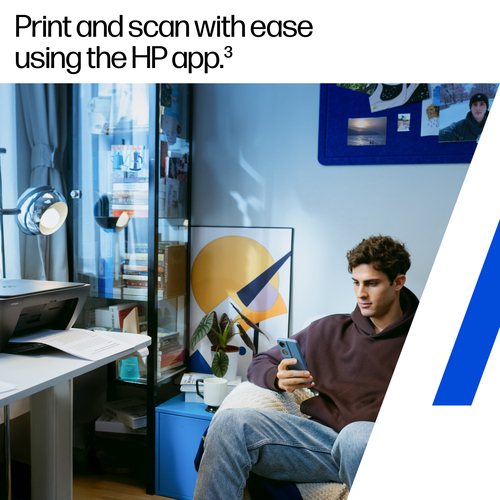 HP Deskjet 2921 Kabellos - Tintenstrahl-Multifunktionsdrucker - Farbe - Grau - Kopierer/Drucker/Scanner - 4800 x 1200 dpi 